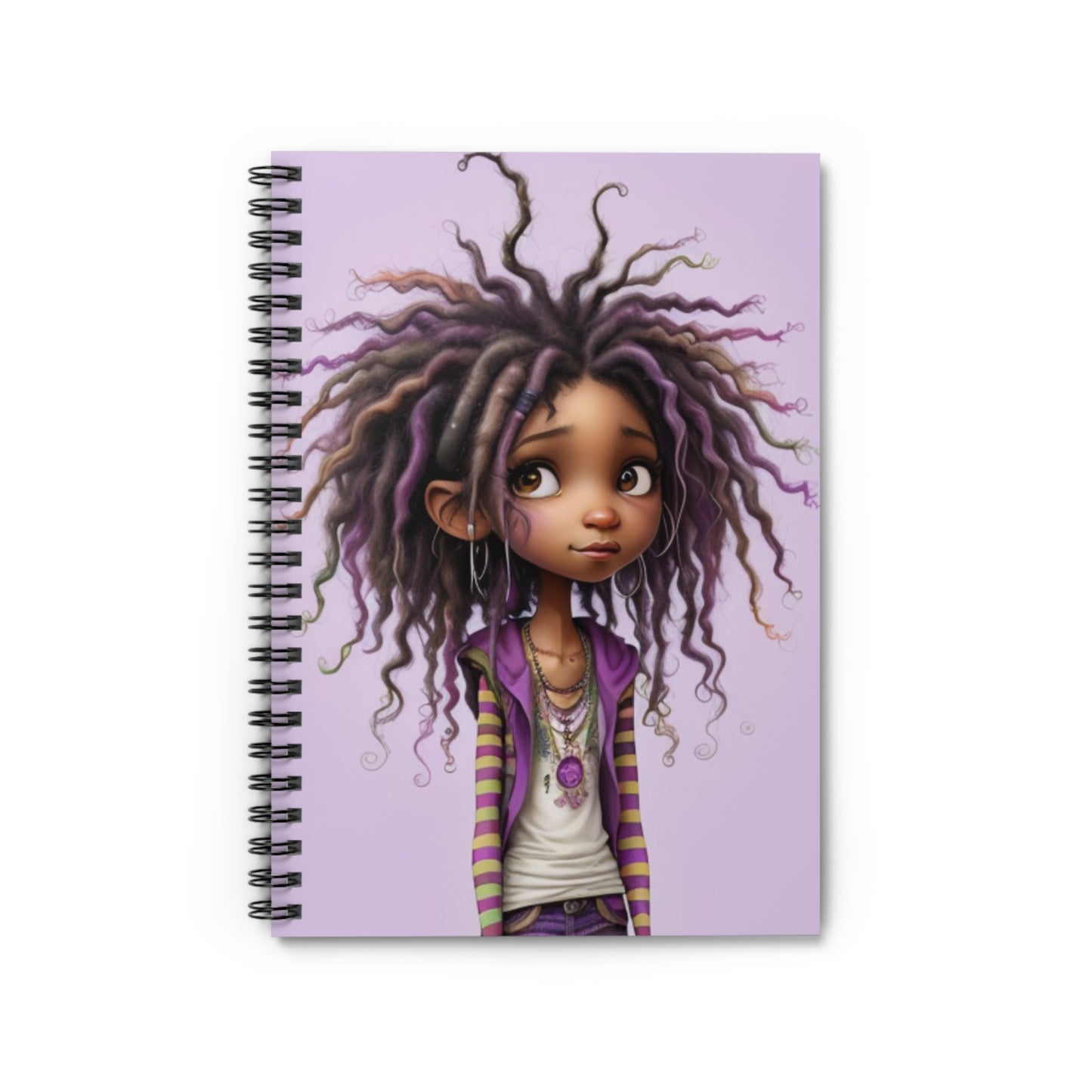 Whimsical Girls Spiral Notebook