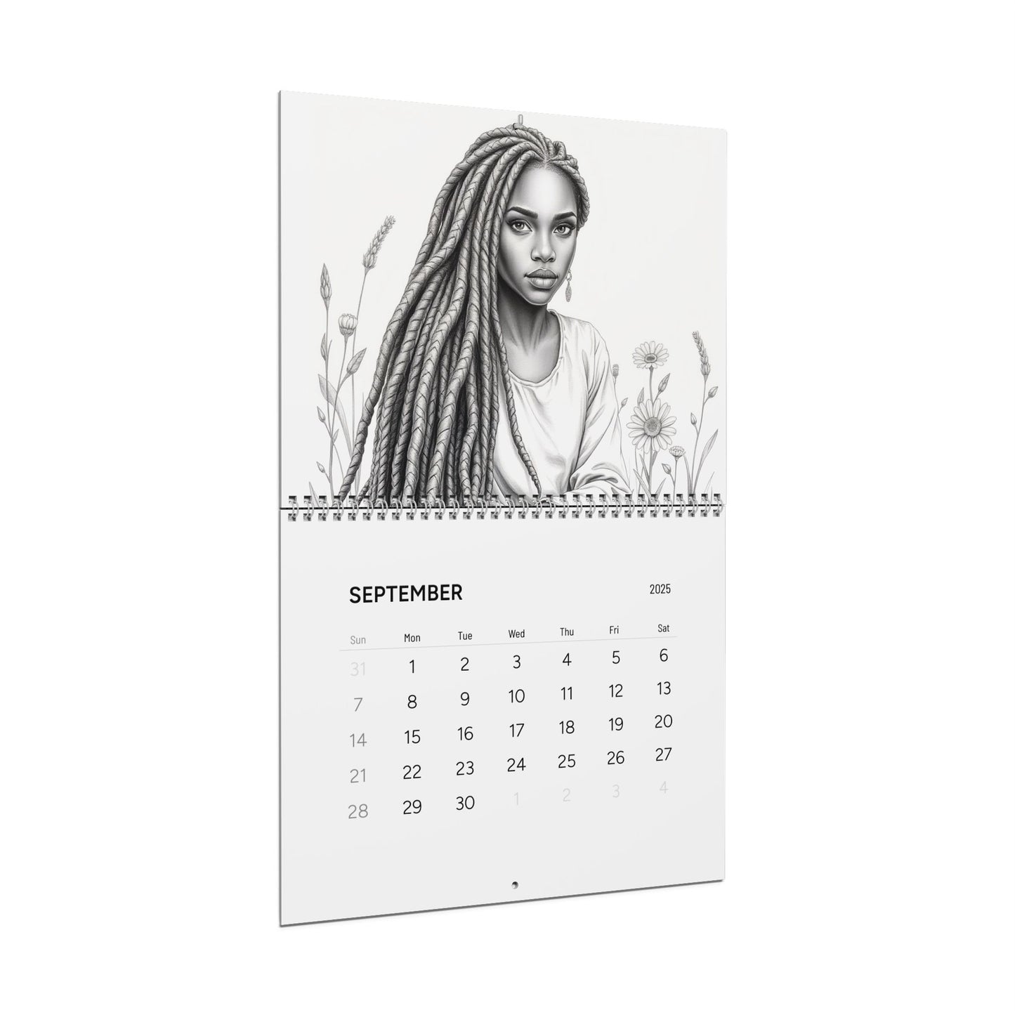 Love My Locs Wall Calendar (2025)