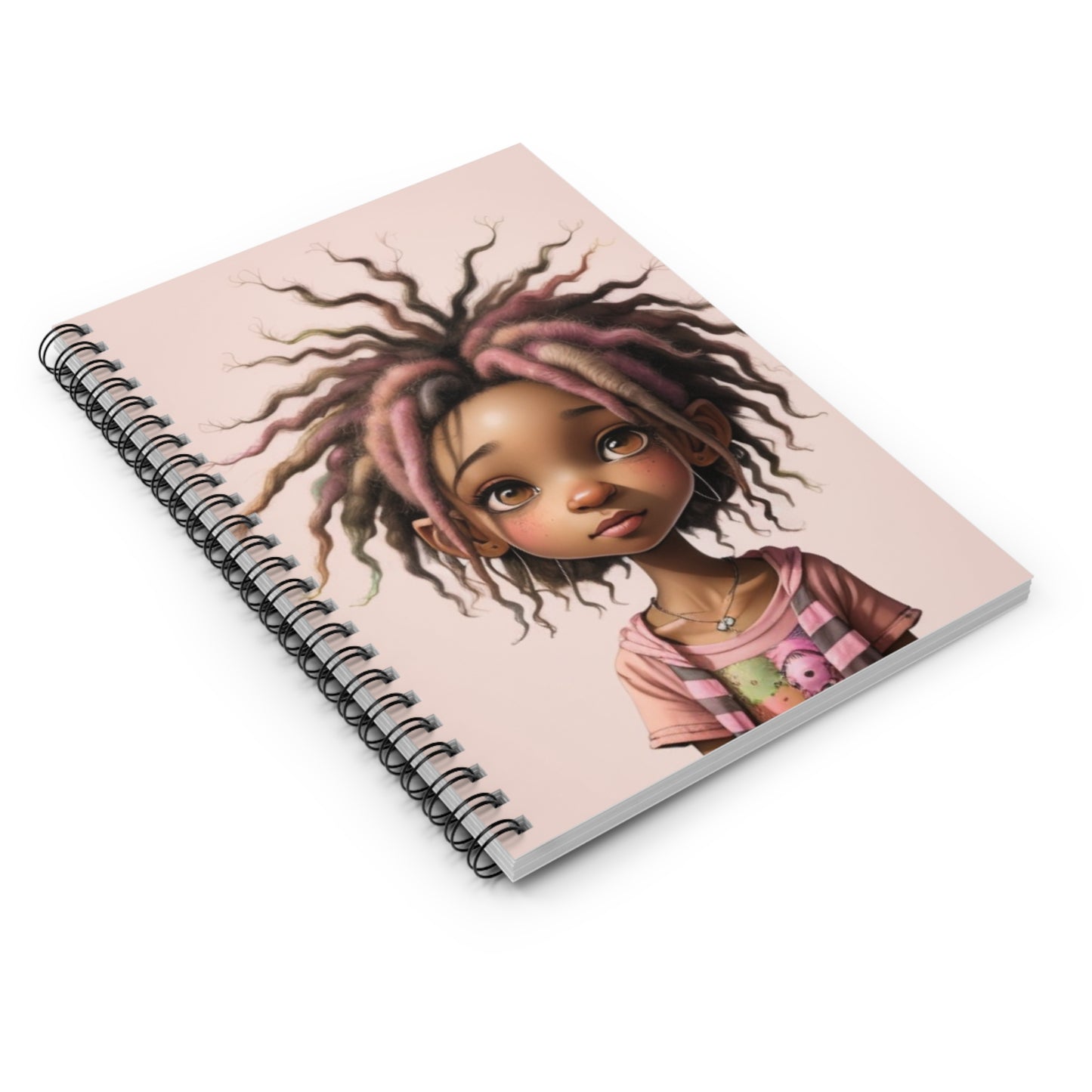Whimsical Girls Spiral Notebook