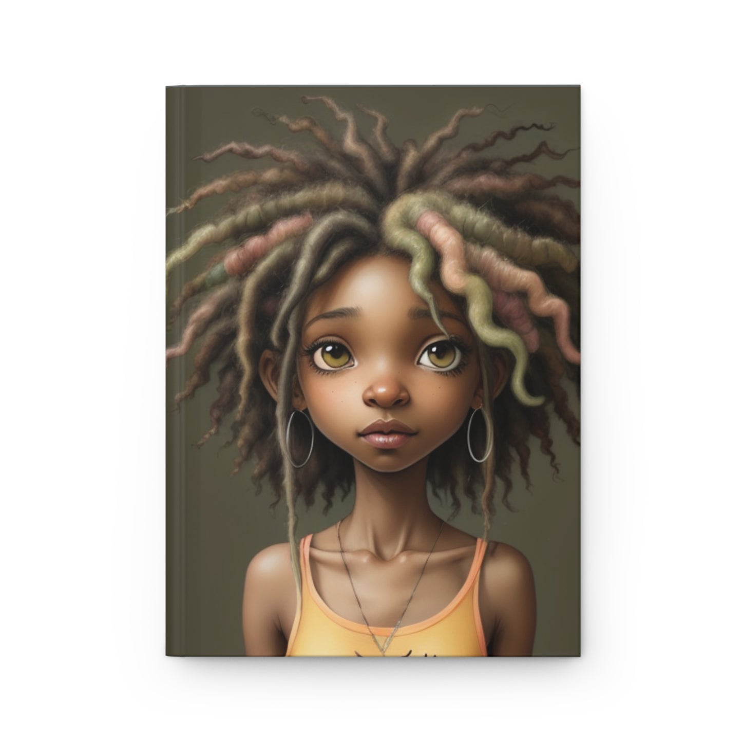 Whimsical Girls Hardcover Journal