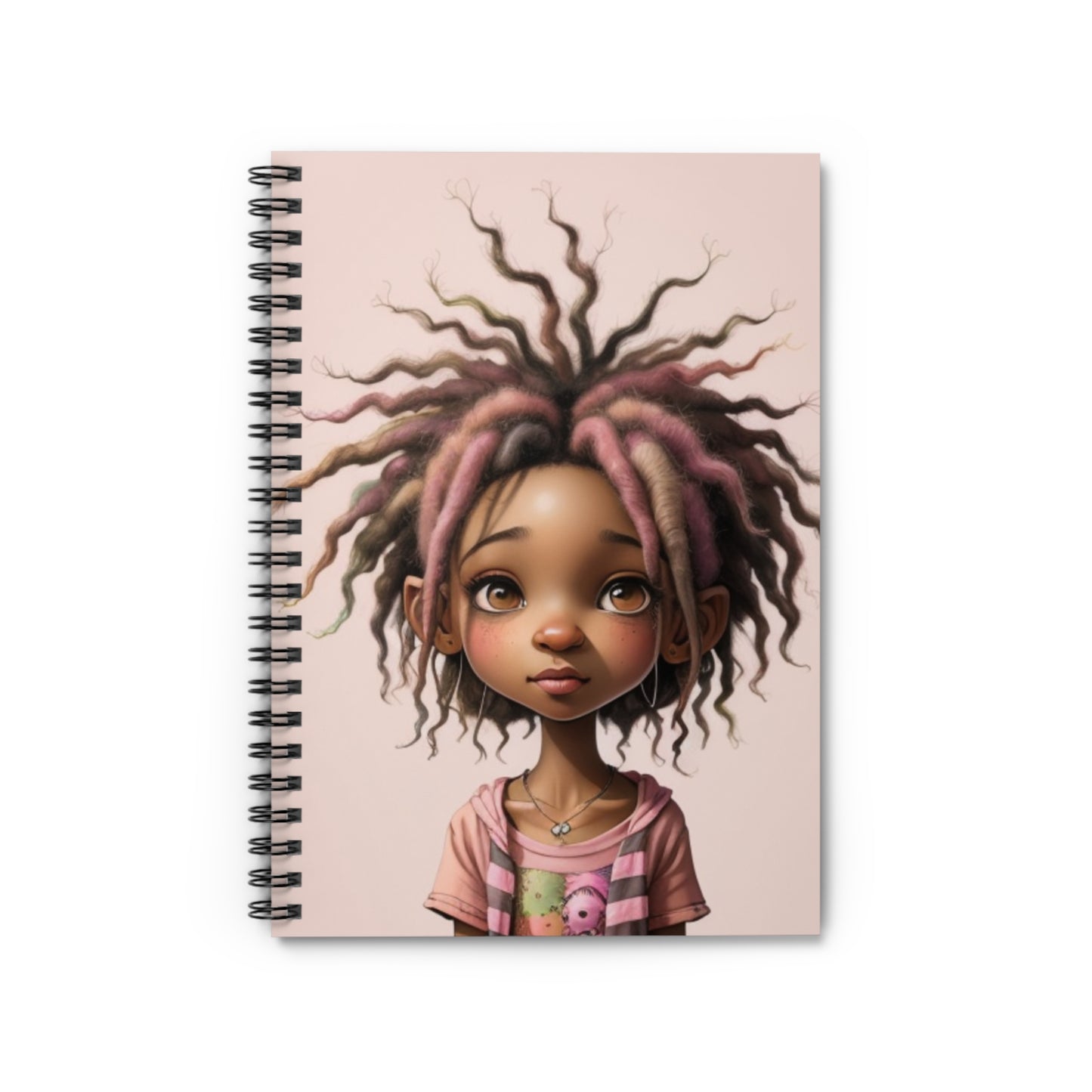 Whimsical Girls Spiral Notebook