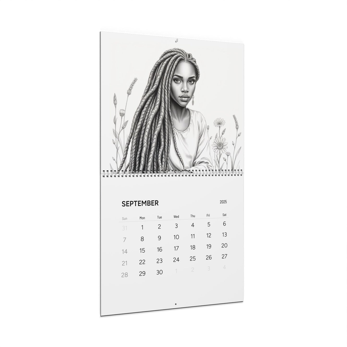 Love My Locs Wall Calendar (2025)