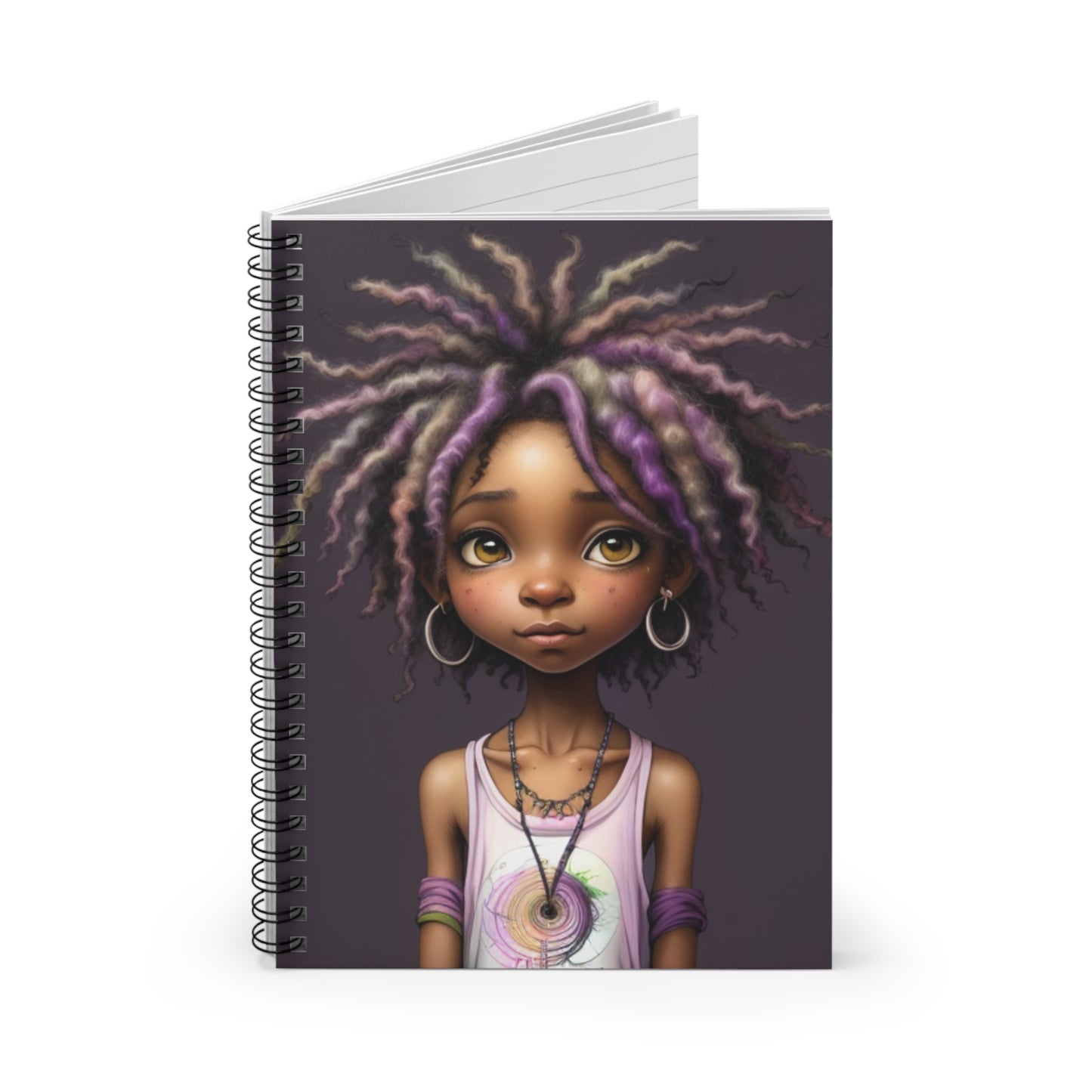 Whimsical Girls Spiral Notebook