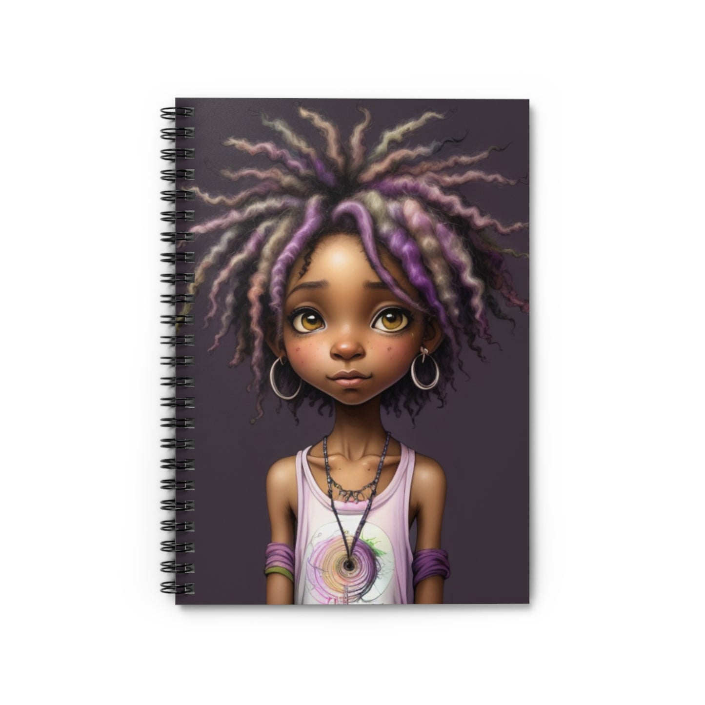 Whimsical Girls Spiral Notebook