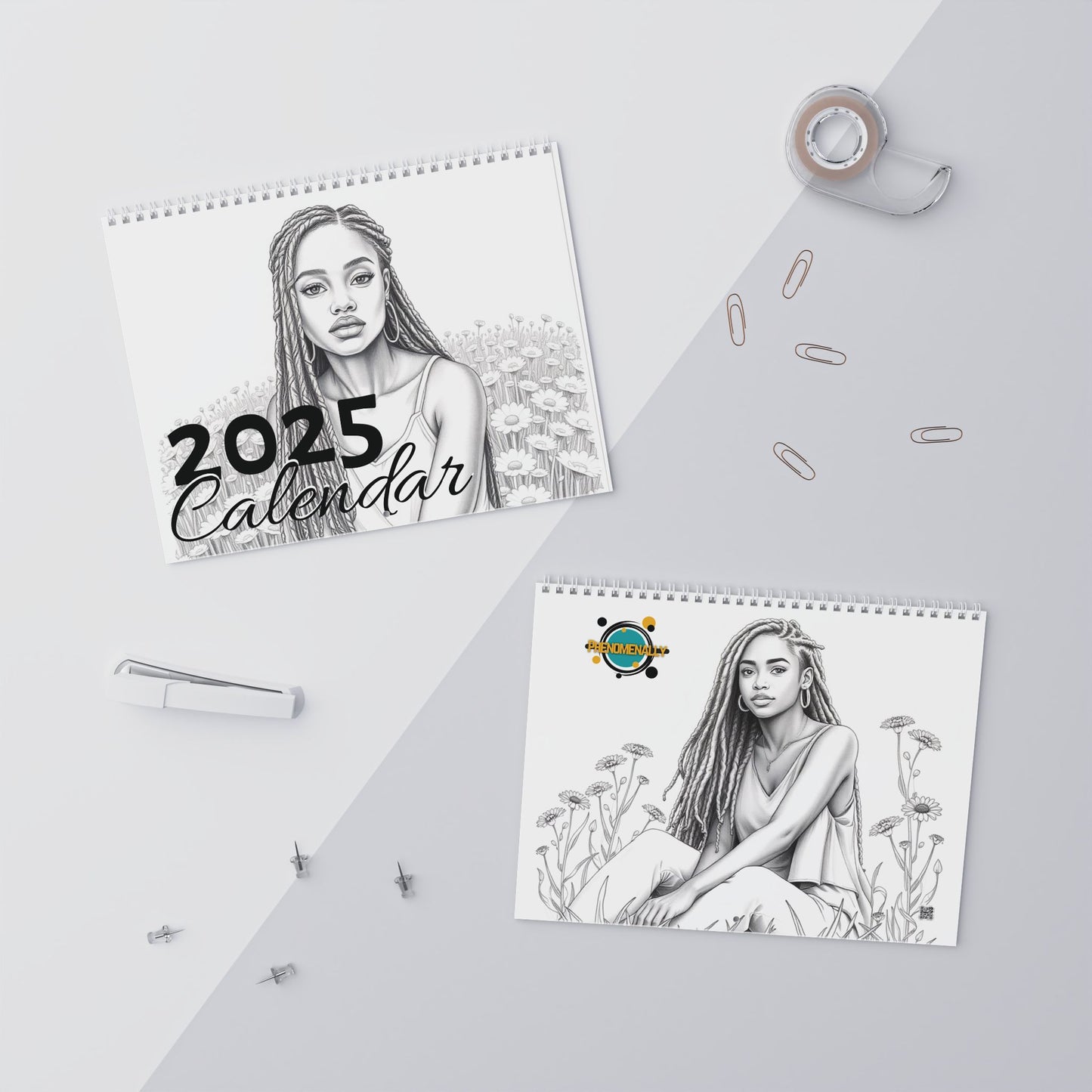 Love My Locs Wall Calendar (2025)