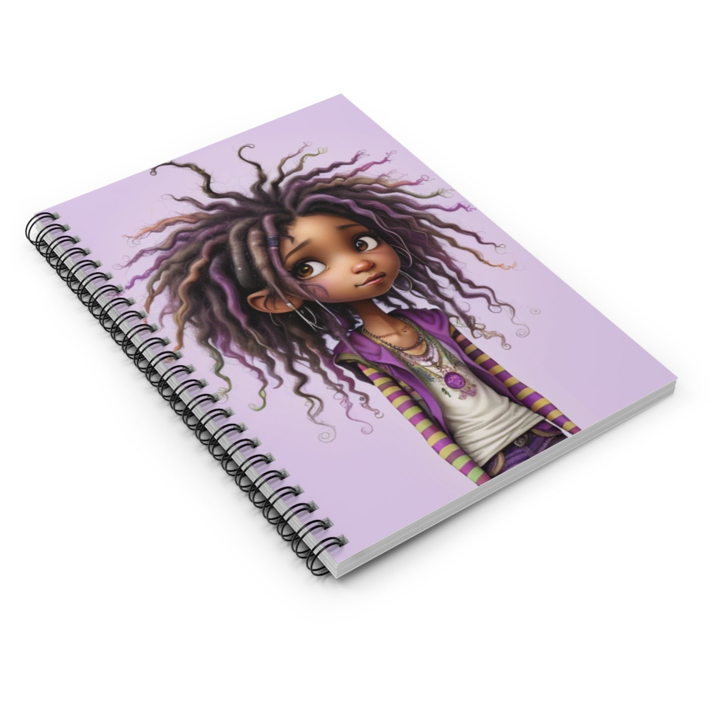 Whimsical Girls Spiral Notebook