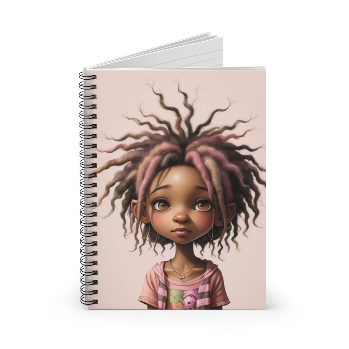 Whimsical Girls Spiral Notebook
