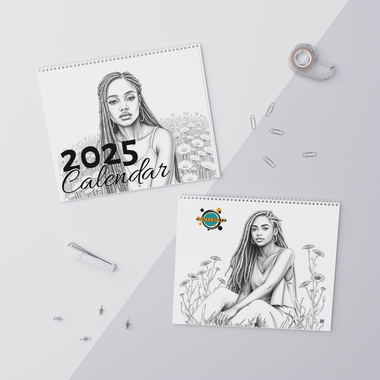 Love My Locs Wall Calendar (2025)