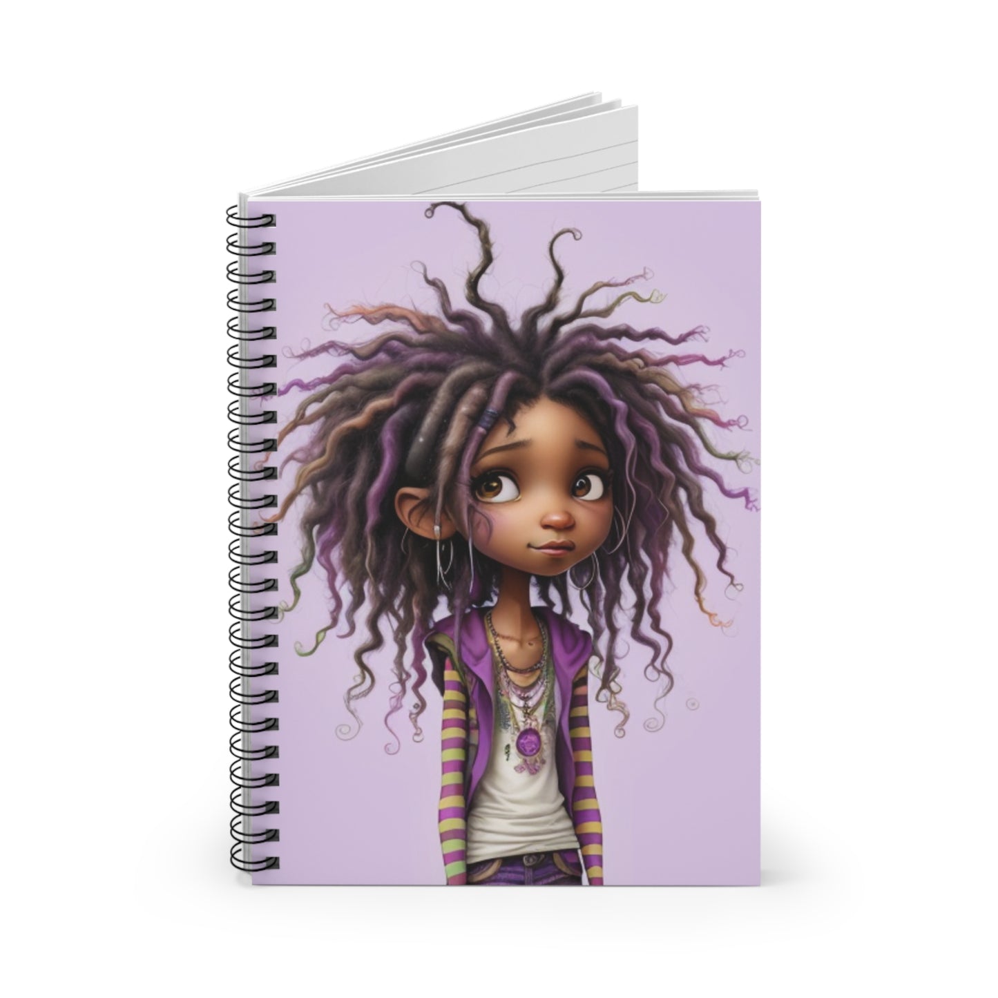 Whimsical Girls Spiral Notebook