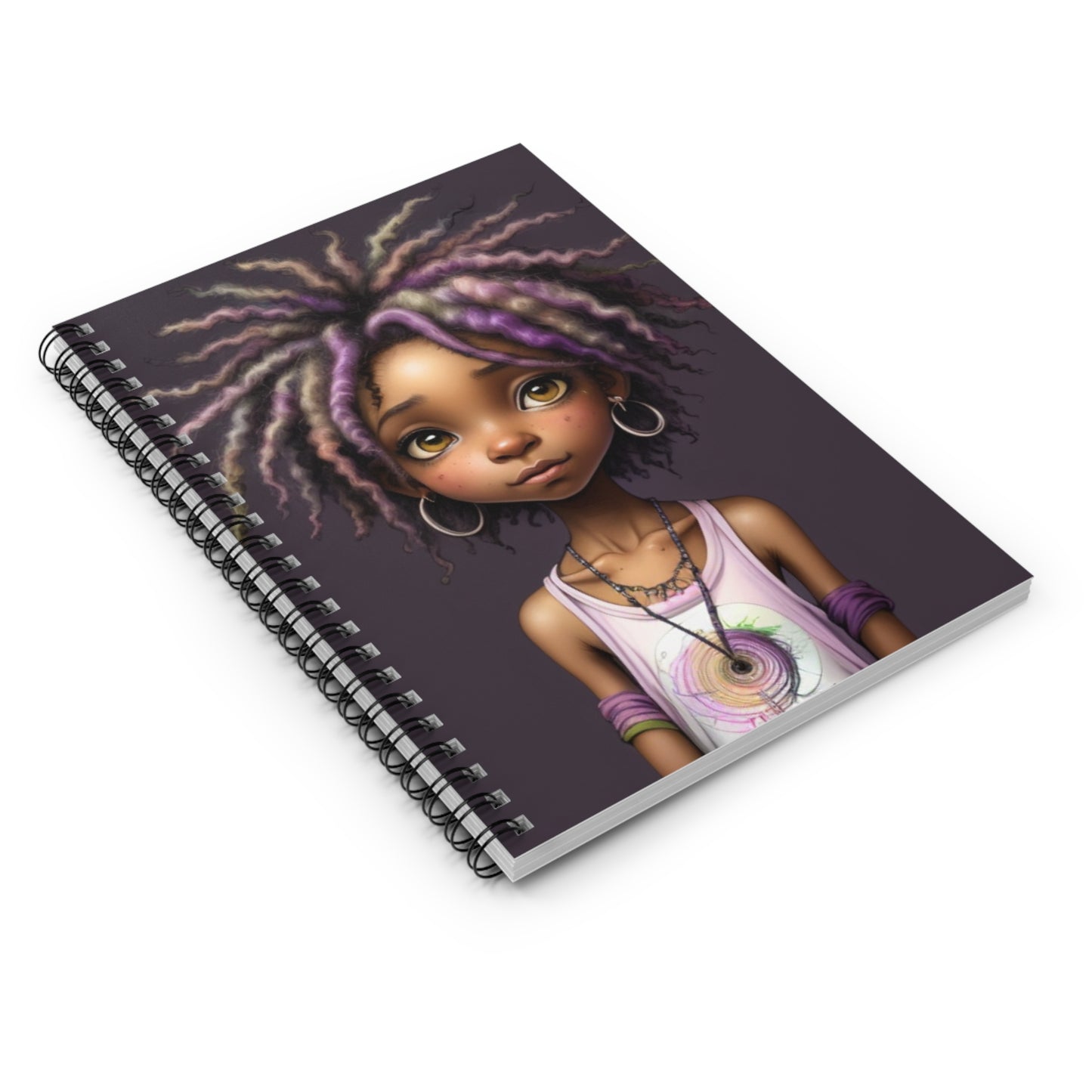 Whimsical Girls Spiral Notebook