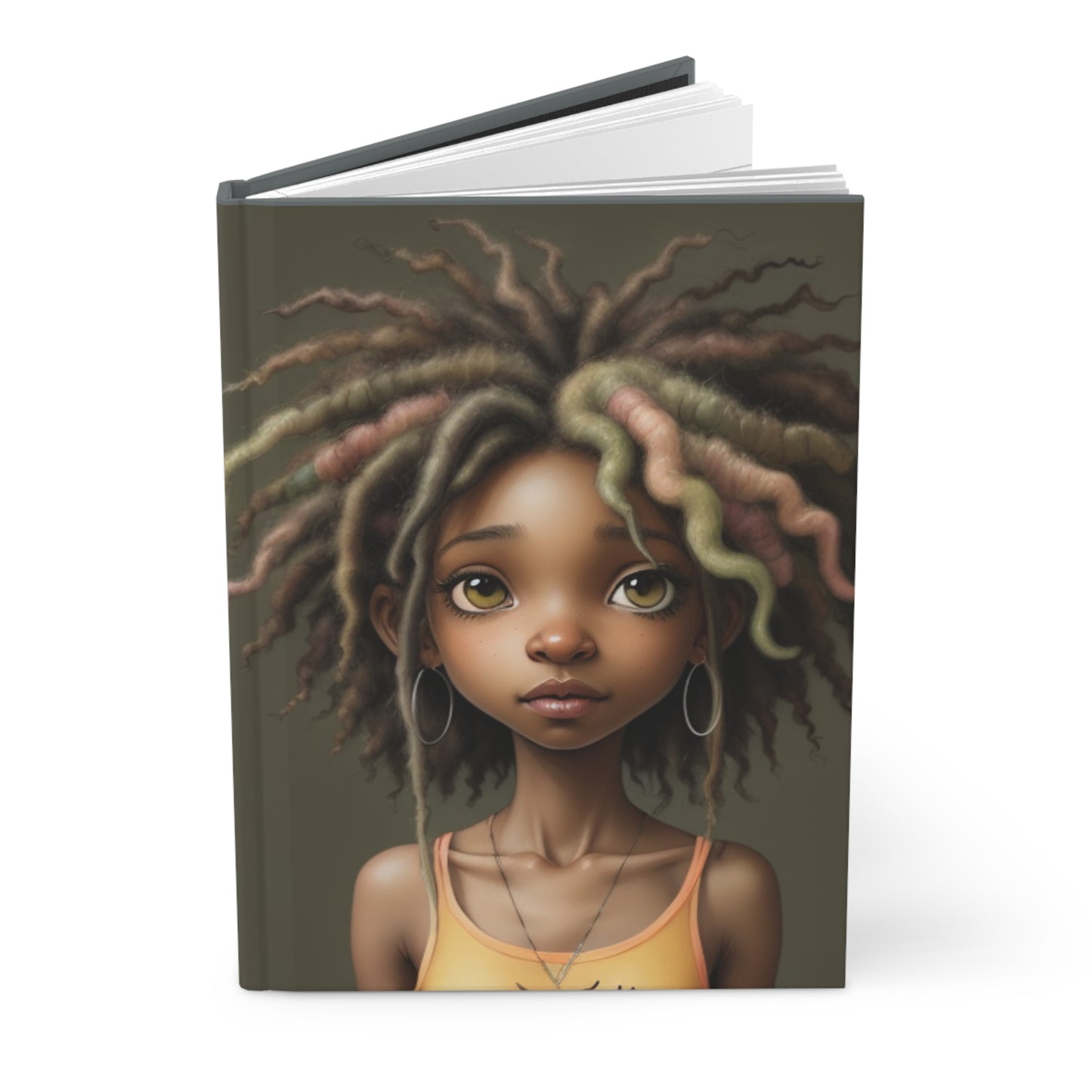 Whimsical Girls Hardcover Journal