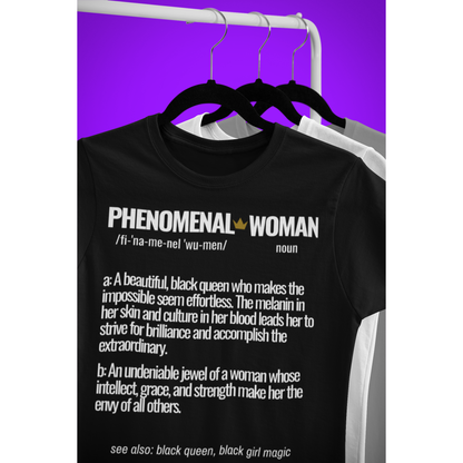 Phenomenal Woman Definition Tee