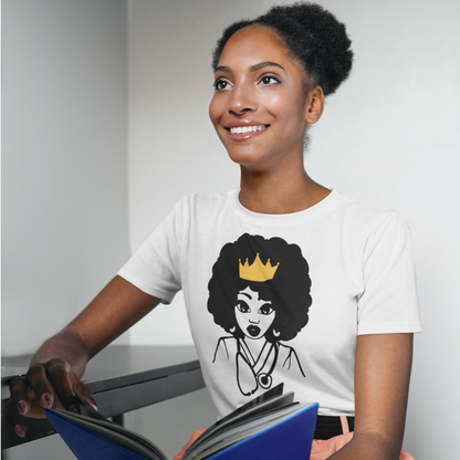 Black Educated Queen Tee