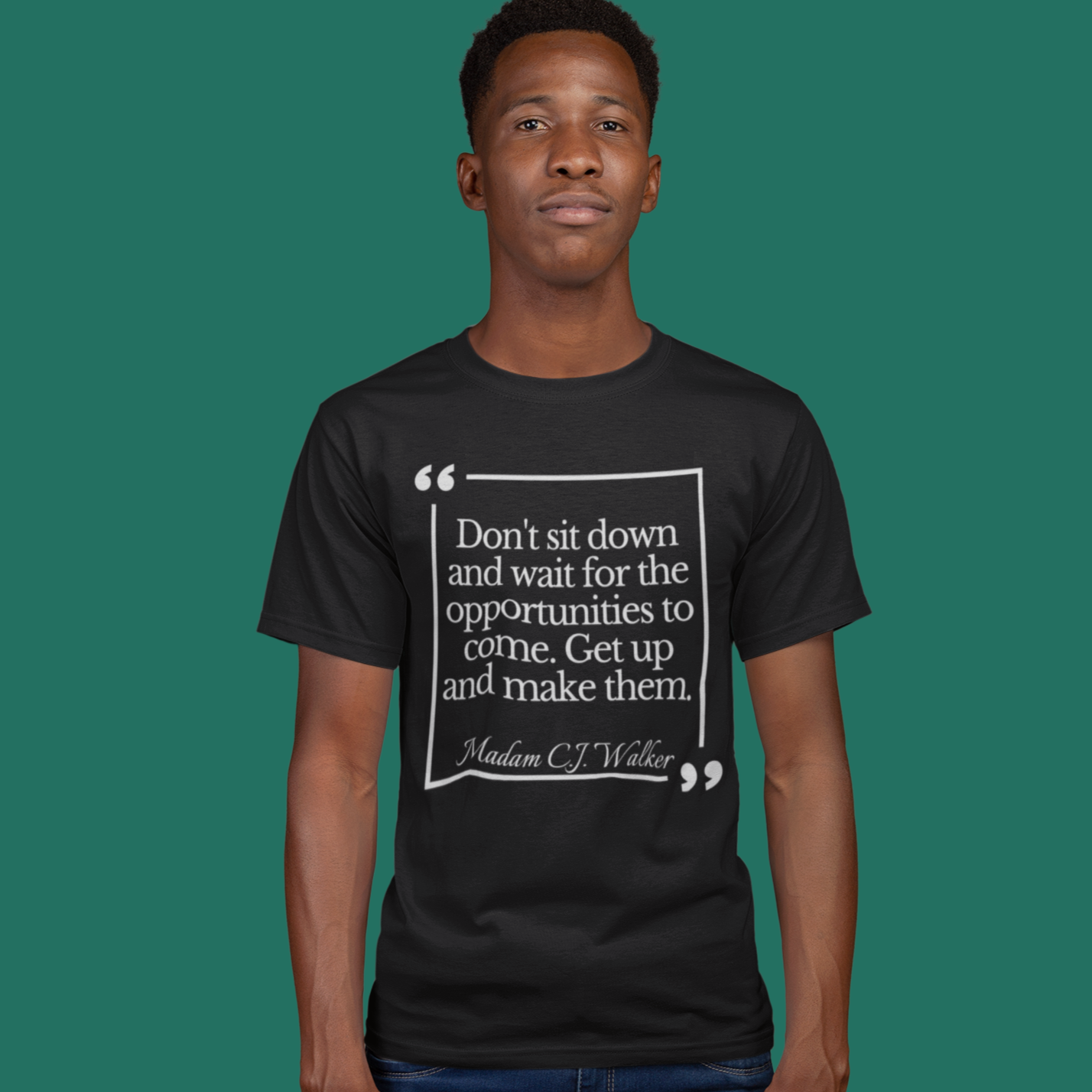 Madam C.J. Walker Quote Tee