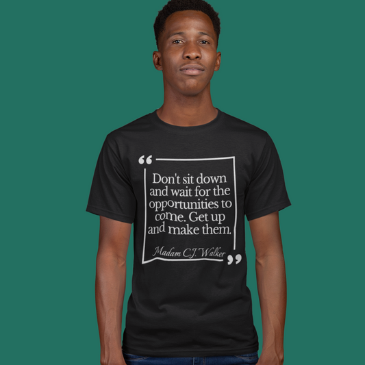 Madam C.J. Walker Quote Tee