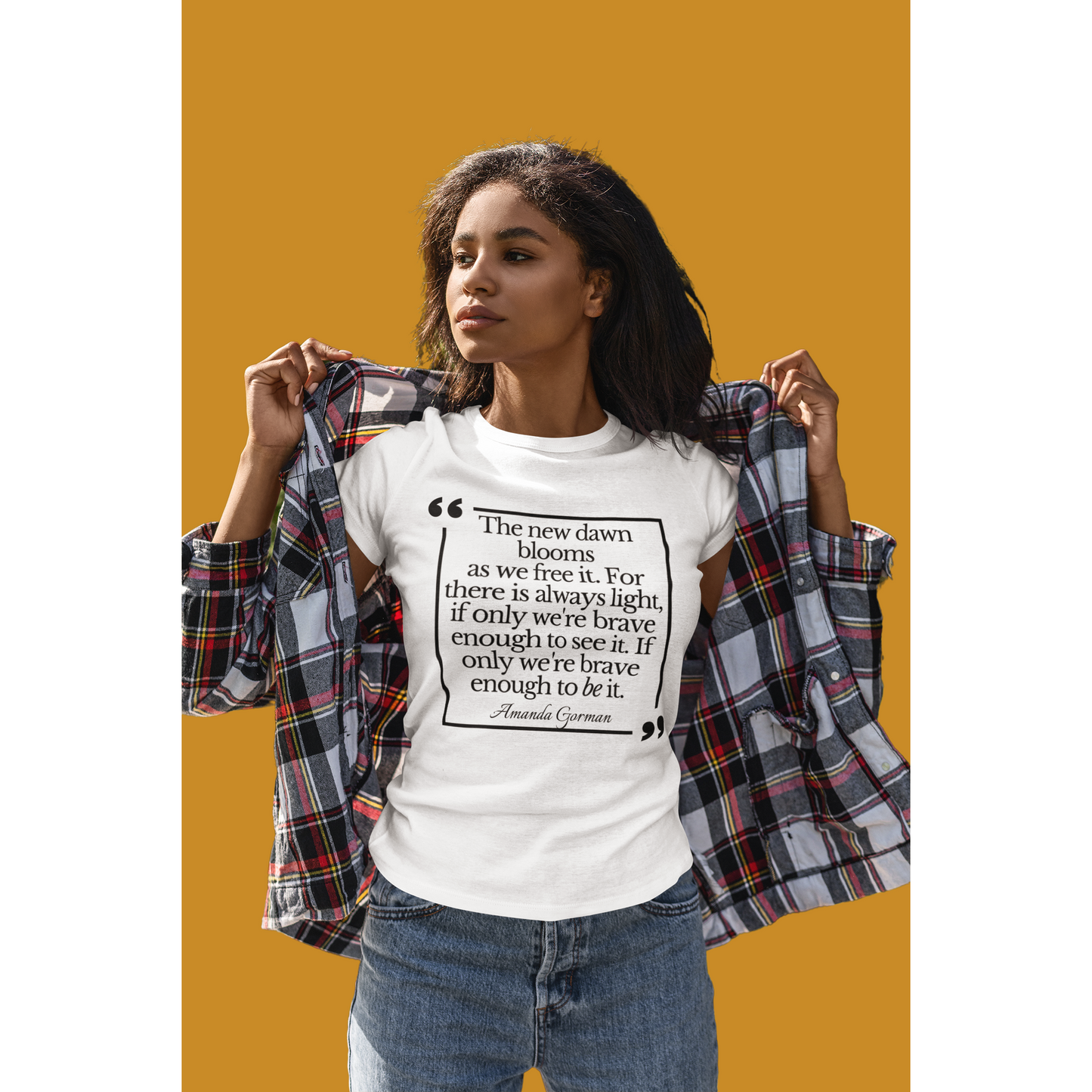 Amanda Gorman Quote Tee