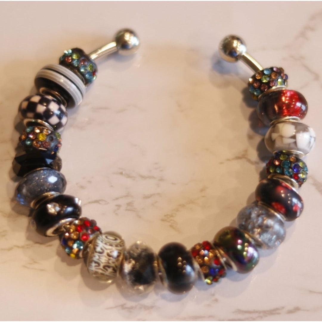 Luxe Beaded Bangle