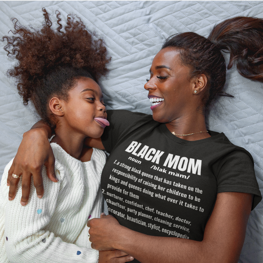 Black Mom Definition Tee