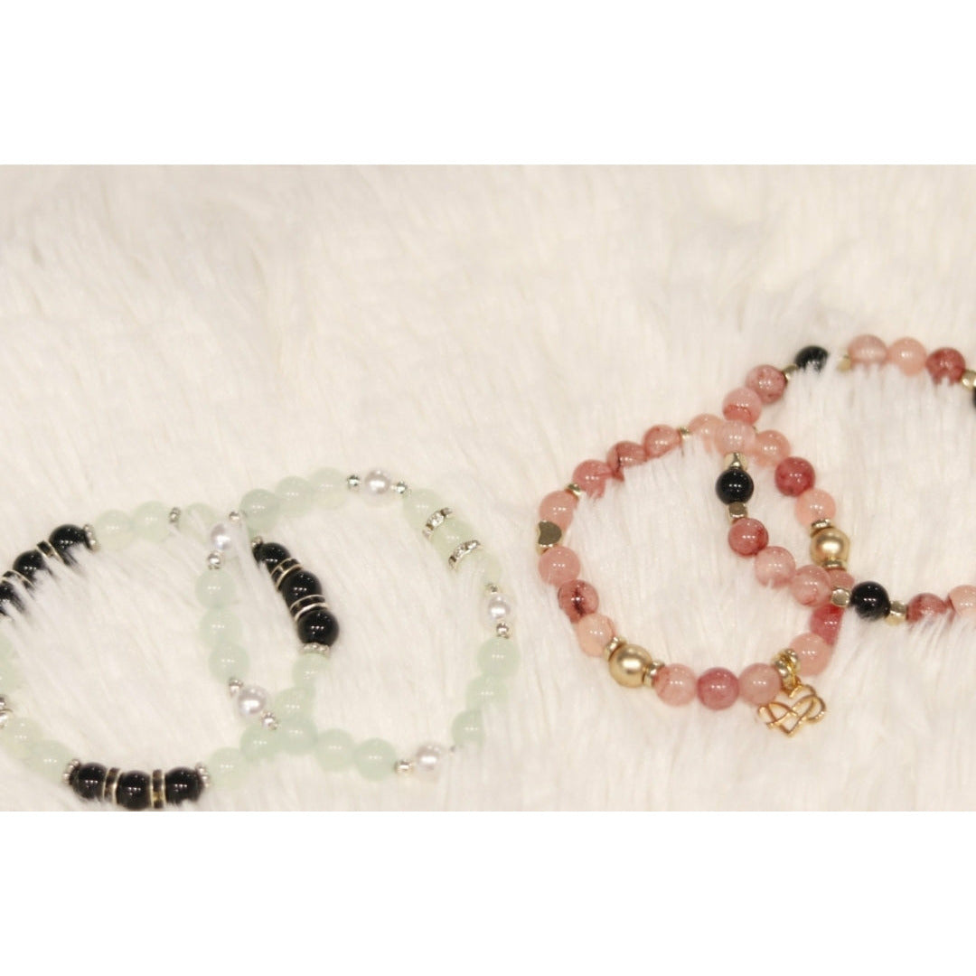 Jade Stackable Bracelet Set