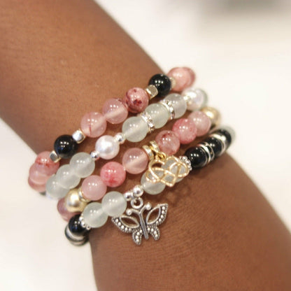 Jade Stackable Bracelet Set