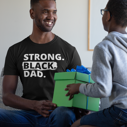 Strong Black Dad Tee