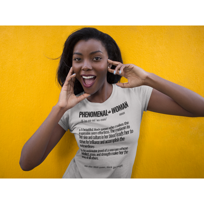 Phenomenal Woman Definition Tee