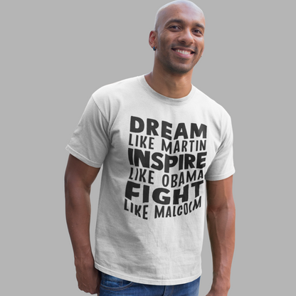 Martin Obama Malcolm Tee