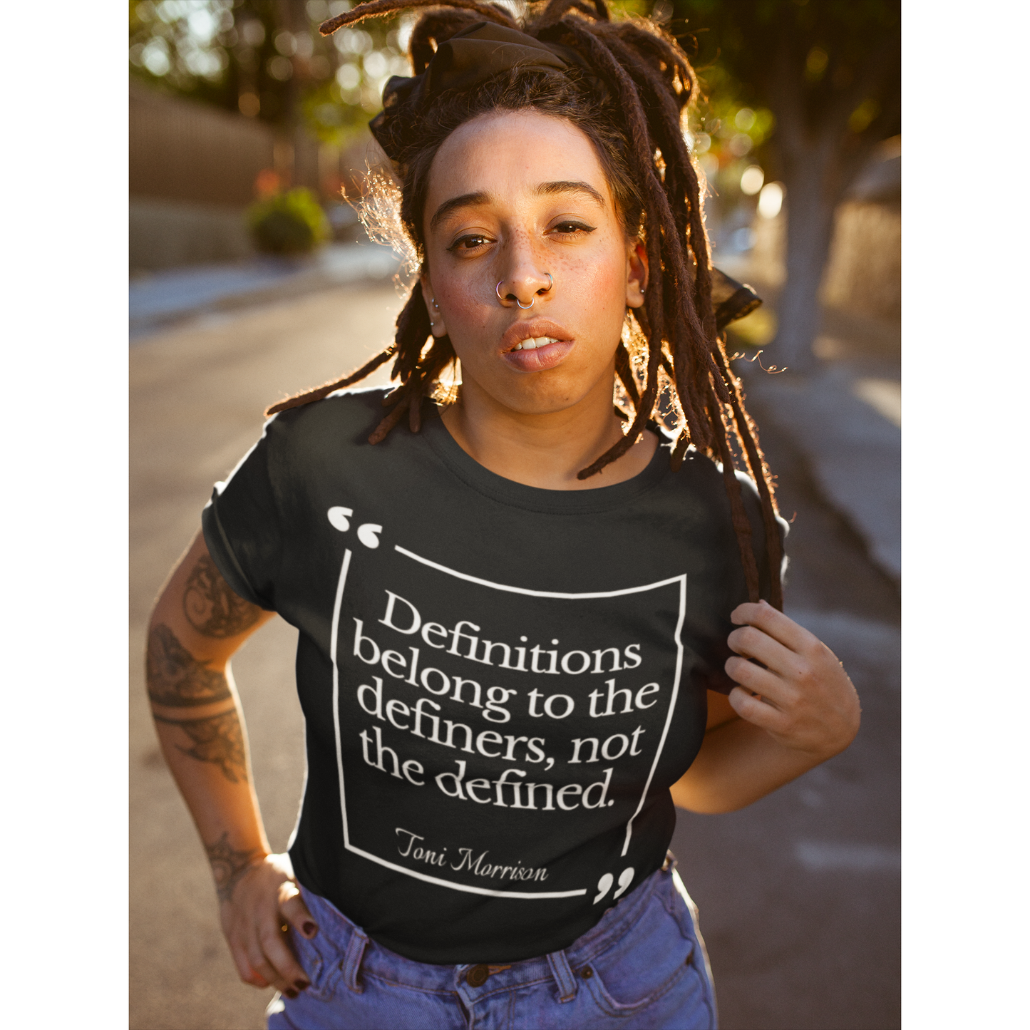 Toni Morrison Quote Tee